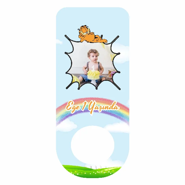 Kedi Temalı Dikdörtgen Açacak Magneti